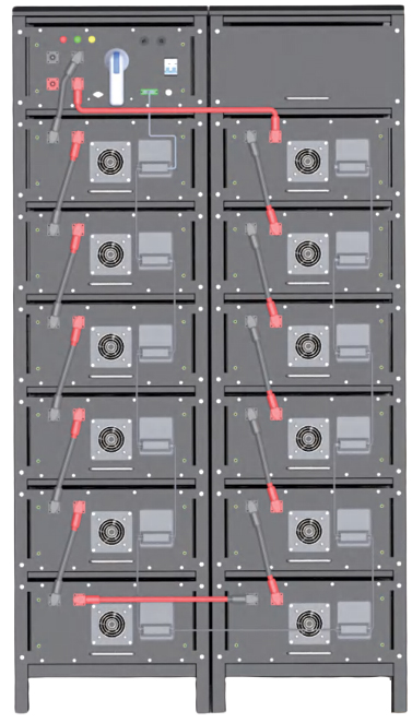 Batterie de Stockage d'Énergie Évolutive (107.5-215KWH)