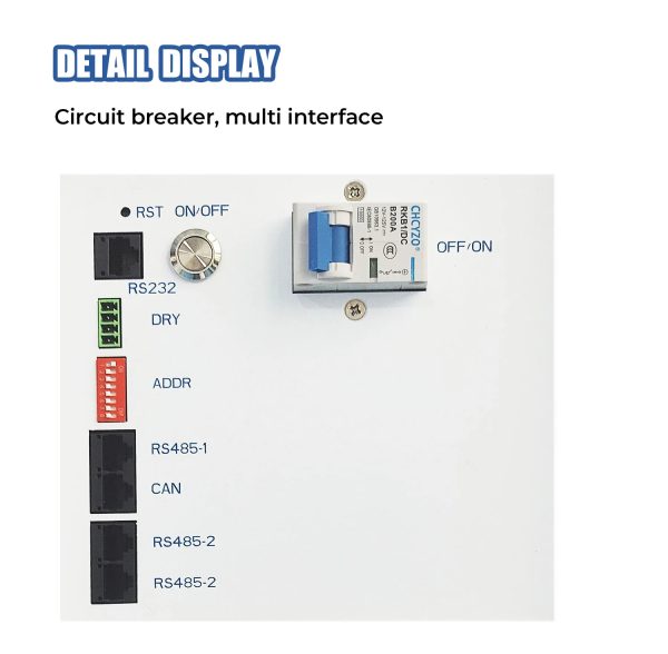 Batterie Lithium au Sol 51.2V 280/314AH | Cellules Grade A